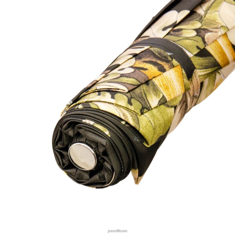 مظلة | 257 991 w68 - مظلة قابلة للطي على شكل نمر مرصعة بأحجار كريمة حمراء وبلورات PASOTTI Z446V582